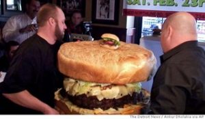 Largest Hamburger in the World!