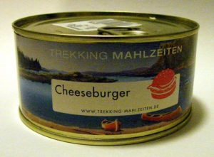 Trekking Mahlzeiten Canned Burger